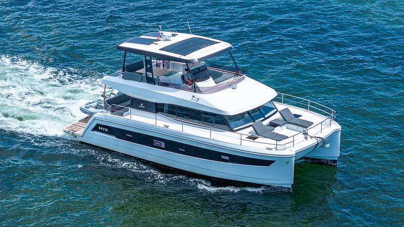 50 ft Fountaine Pajot motor yacht for yacht charter at River Landing Marina, Little Havana, miami-yacht-rental, view 7