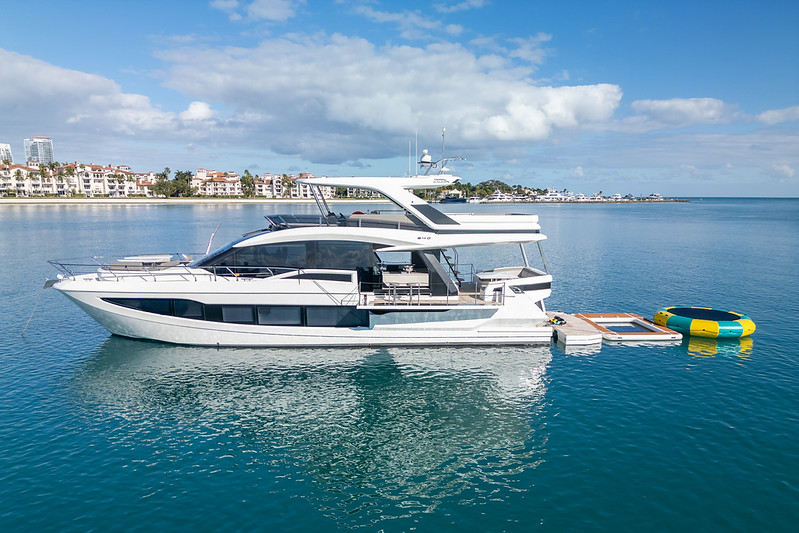 68 ft Galeon motor yacht for yacht charter at Miami beach Marina, South Beach, miami-yacht-rental, view 7