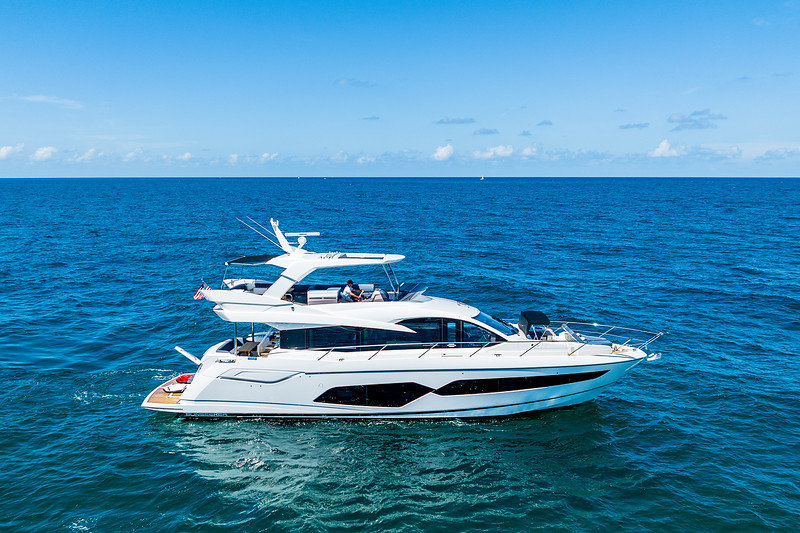 70 ft Sunseeker motor yacht for yacht charter at Haulover, Miami Beach, miami-yacht-rental, view 7