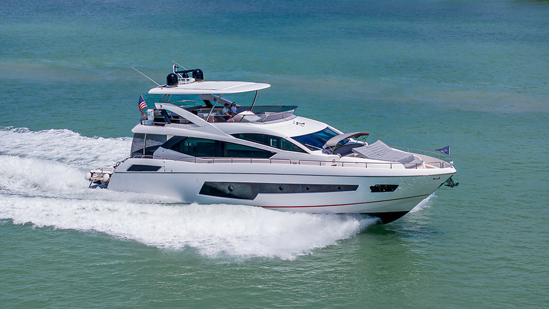78 ft Sunseeker motor yacht for yacht charter at miami-yacht-rental, view 7